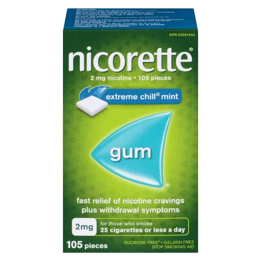 Nicorette Gum Extreme Chill 2MG