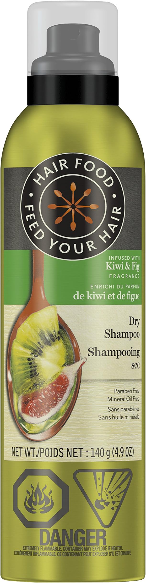 Hair Food Dry Shampoo Infused with Kiwi Fragrance 140g