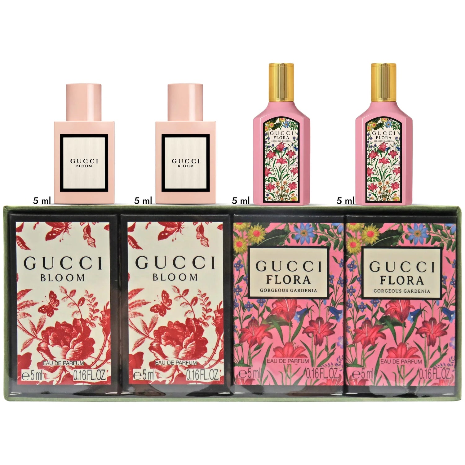 Gucci 4pc x 5ml Edp Miniature Collection Women