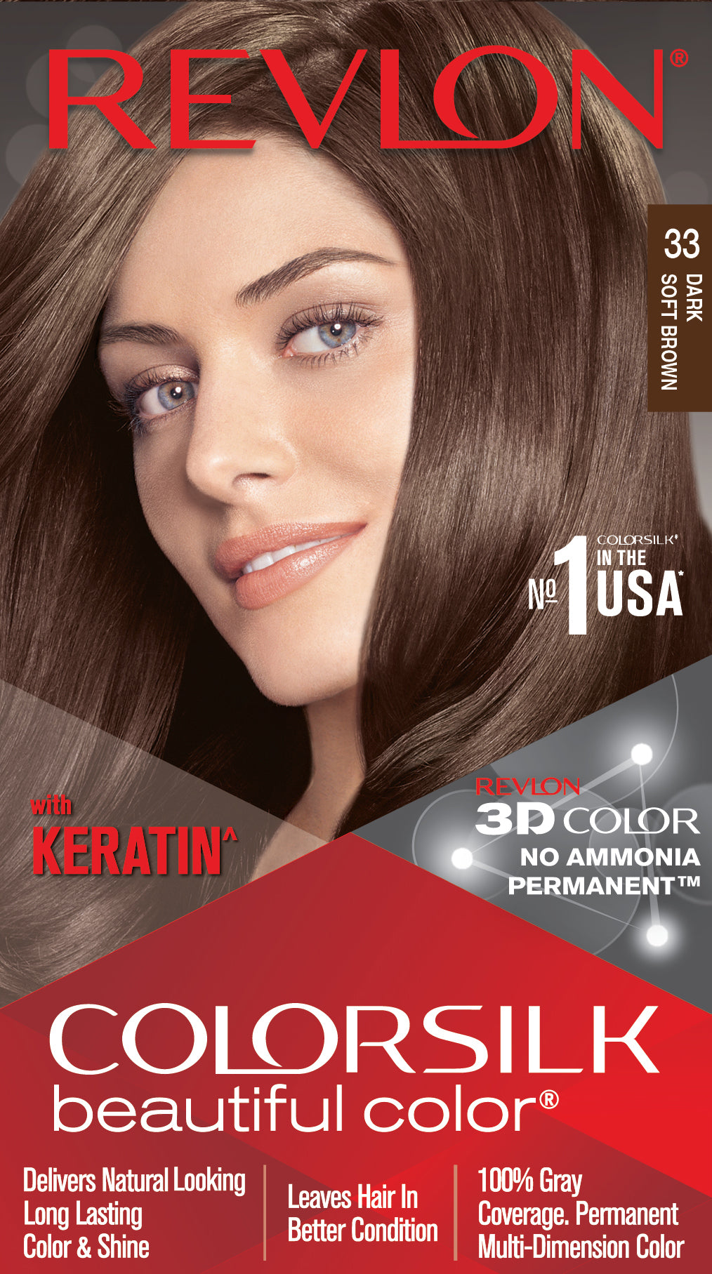Revlon Colorsilk Dark Soft Brown Hair Color 33