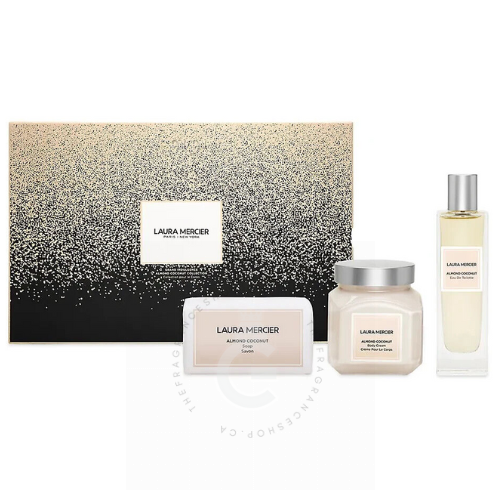Laura Mercier Grand Indulgence Almond Coconut Collection 3-Piece Set