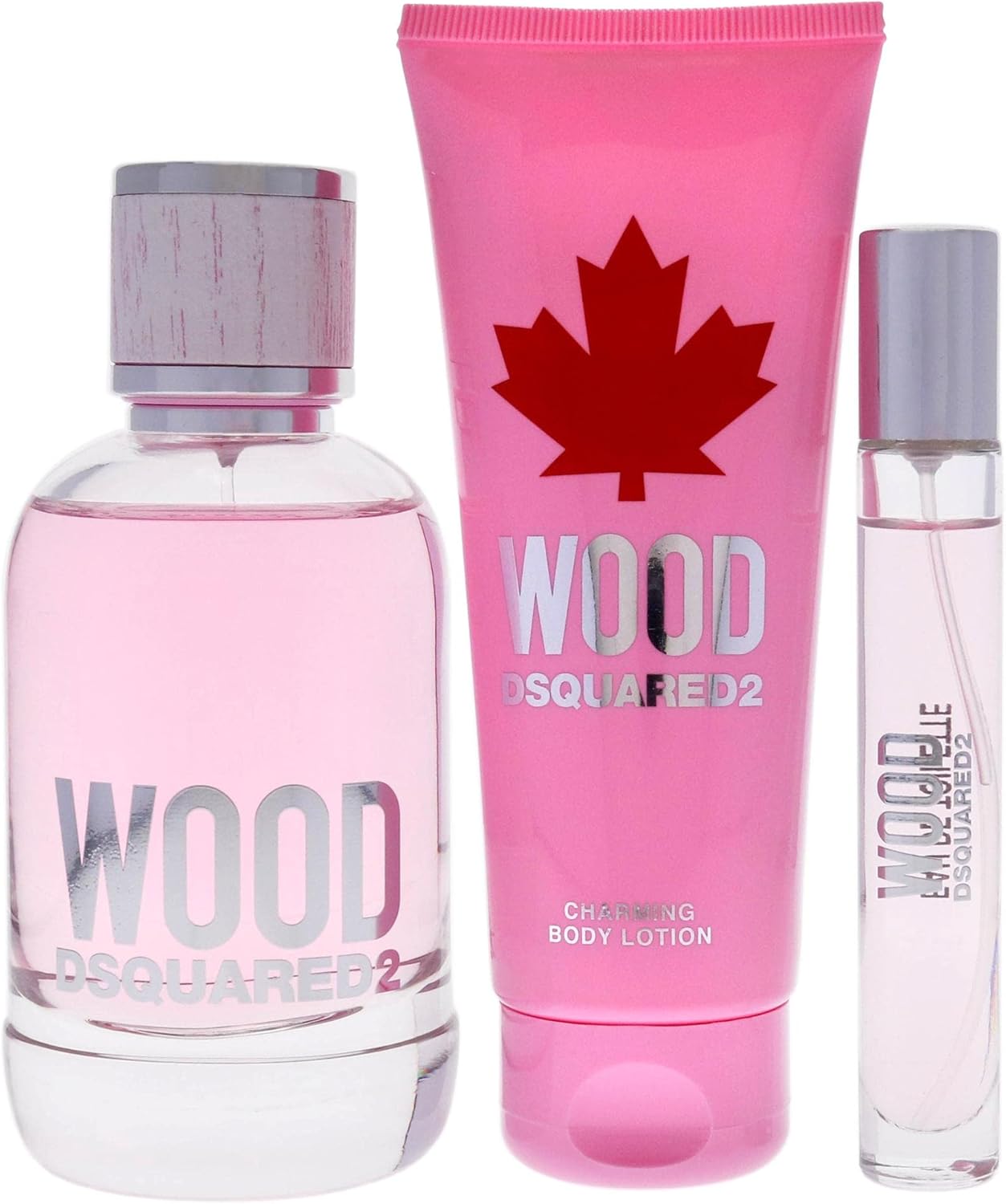 DSQUARED2 Wood Pour Femme Women 3 Pc Gift Set