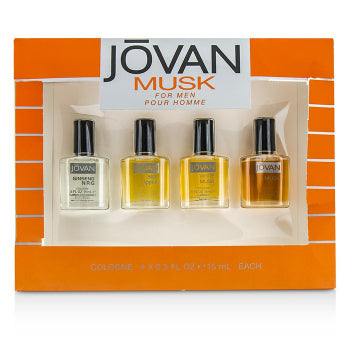 Jovan Jovan musk cologne coffret 4x15ml/0.5oz