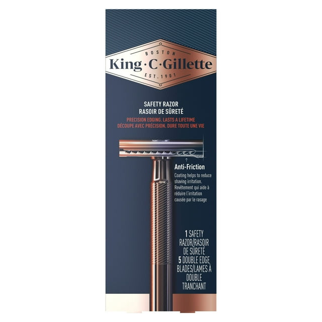 King C. Gillette Double Edge Safety Razor Handle
