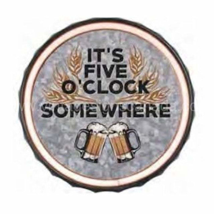 5 O'clock Somewhere LED Neon Light Up Sign