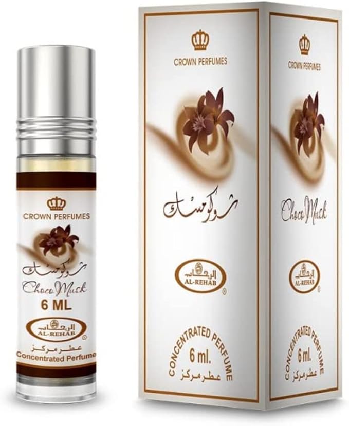 Al Rehab Choco Musk Stylo roller Parfum concentré Unisexe 6 ml