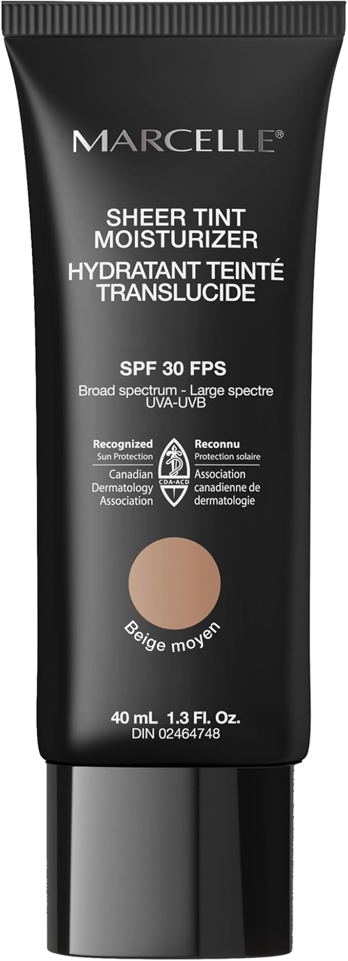 Marcelle Sheer Tint Moisturizer SPF 30 Beige Moyen 40ml