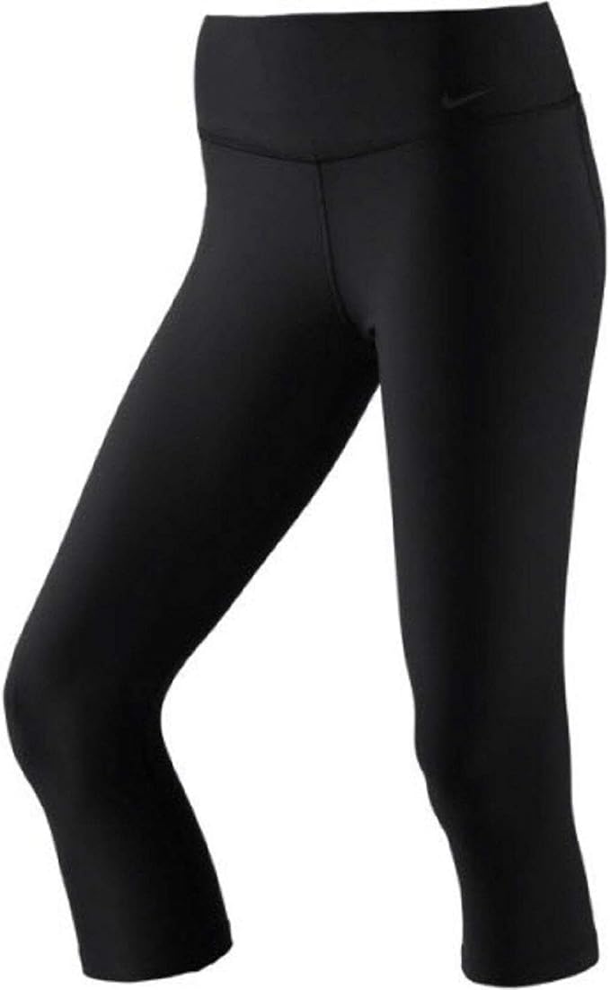 NIKE Women's Legend 2.0 Black Tight Poly Capri Size M