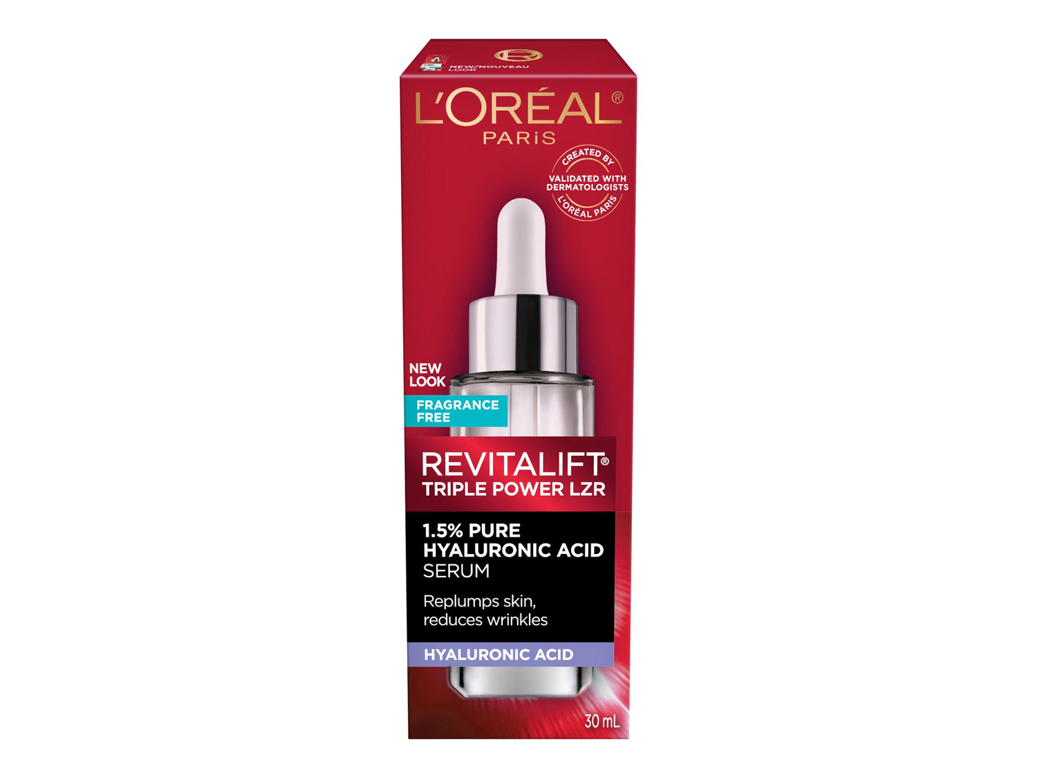 L'Oreal Revitalift Triple Power LZR 1.5% Pure Hyaluronic Acid Serum 30ml