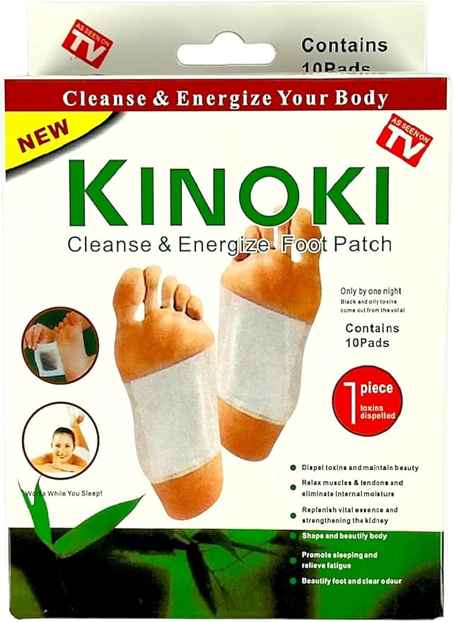 Kinoki Cleansing Detox Foot Pad - 10 Pads