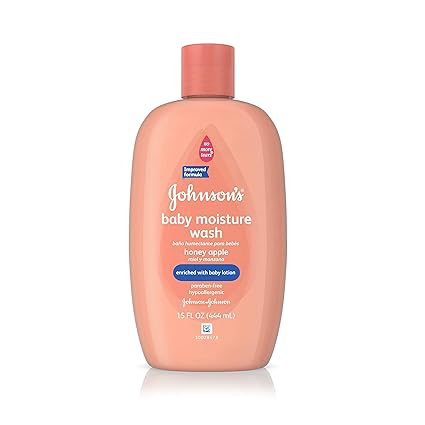 Johnson's Honey Apple Baby Moisture Wash 444ml