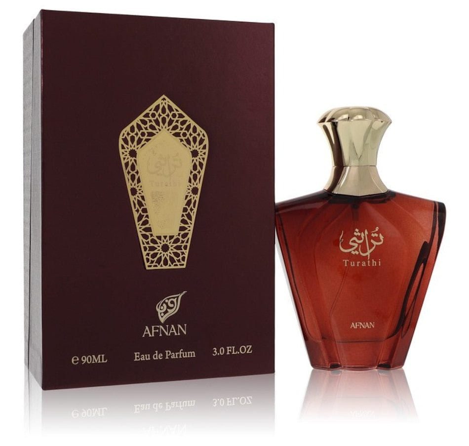 Afnan Turathi Brown Eau De Parfum Spray 3 oz for Men