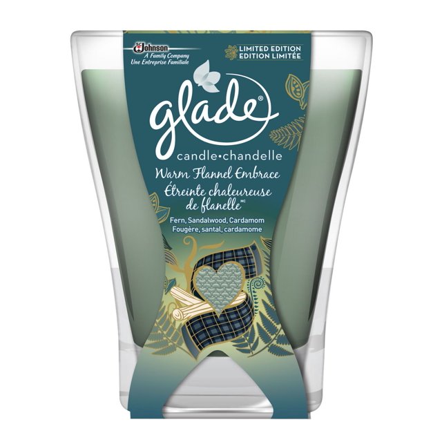 Glade Warm Flannel Embrace Large Jar Candle