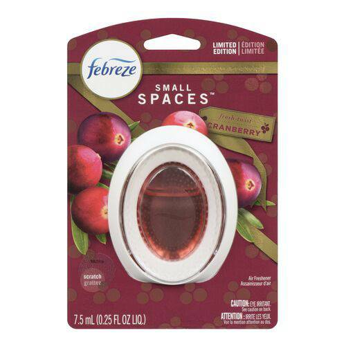 Febreze Small Spaces Fresh Twist Cranberry Air Freshener 0.25 fl oz