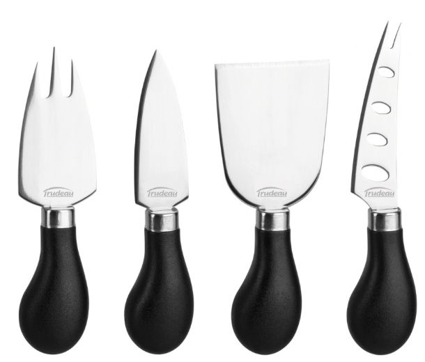 Trudeau Specialty Cheese Knives – Set of 4