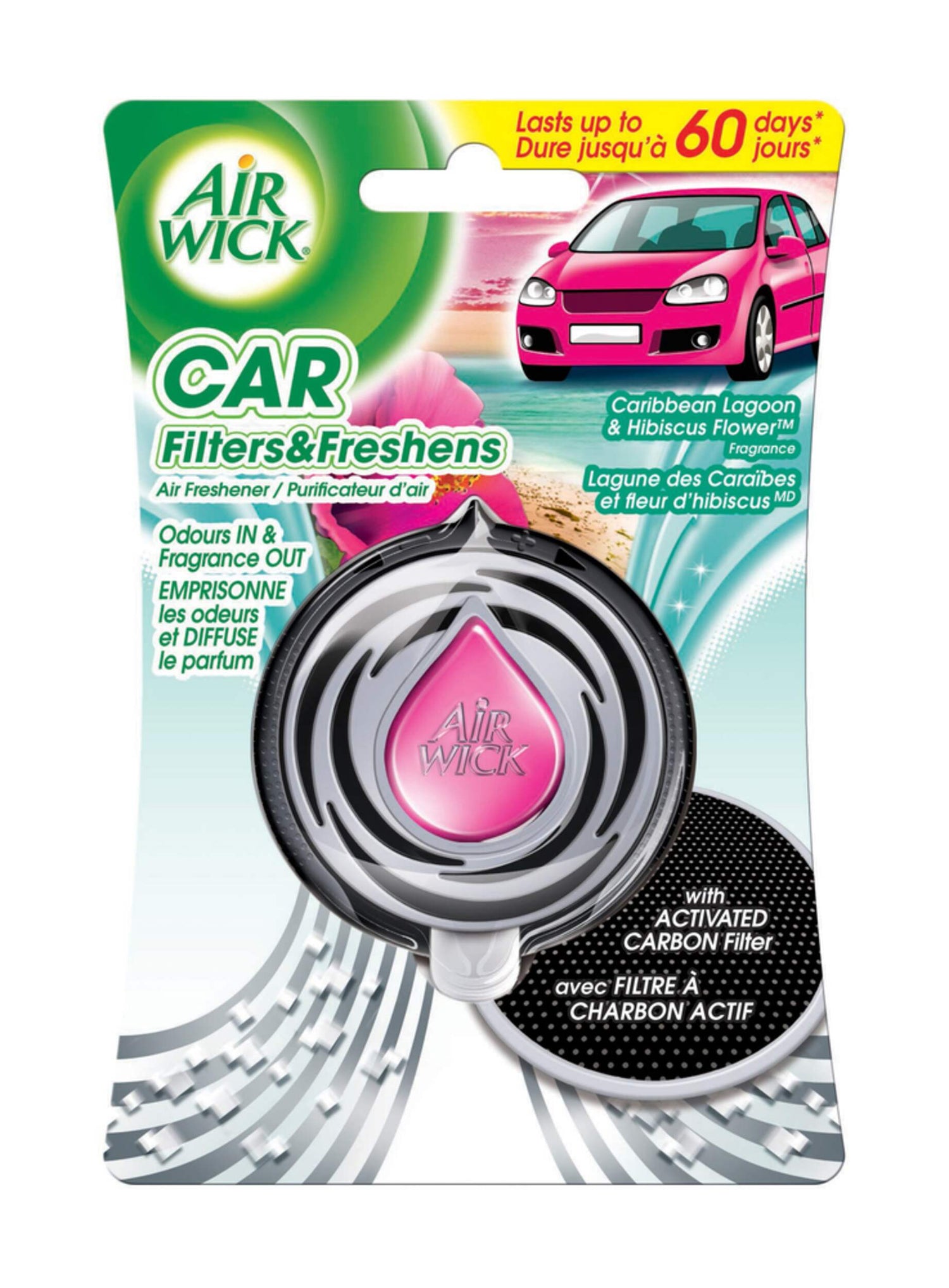 Air Wick Caribbean Lagoon Hibiscus Flower Air Freshener 60 Days