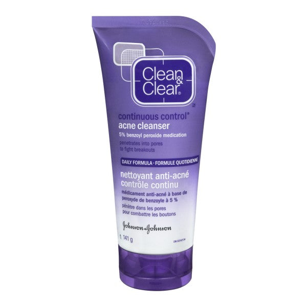 Clean & Clear Continuous Control Acne Cleanser 141g