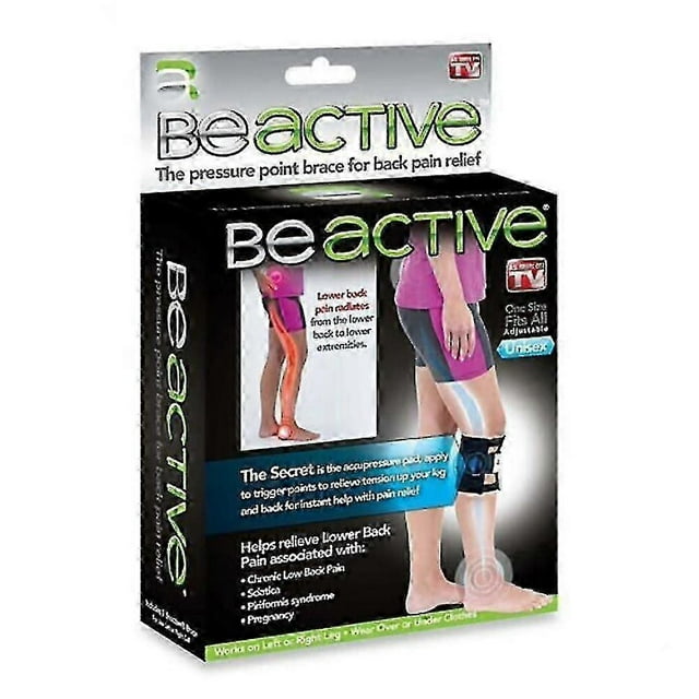Beactive Acupressure point Sciatic Nerve Leg Brace-back