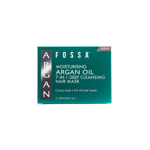 Fossa Moisturising Argan Oil 7-in-1 Deep Cleansing Hair Mask 237ml