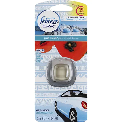 Febreze Air Freshener Greek Seaside Vent Clip 0.06 oz