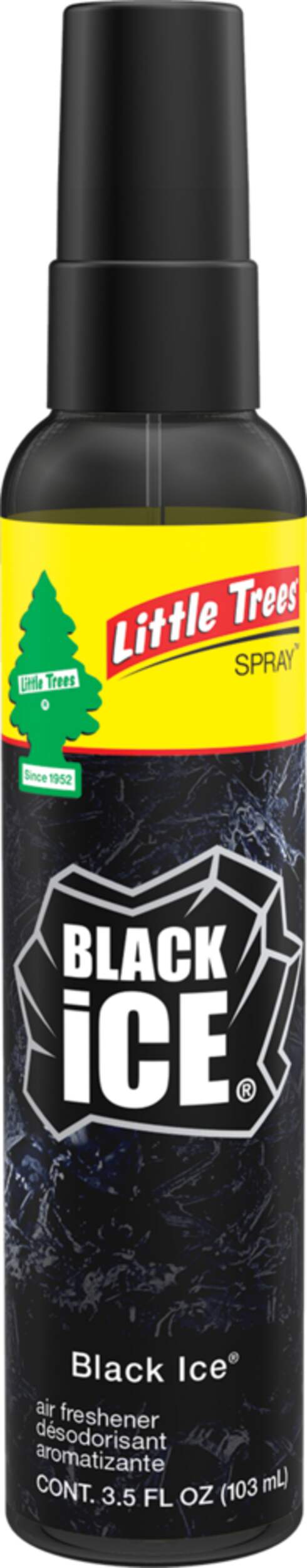 Little Trees Black Ice Air Freshener Spray Bottle 3.5 fl oz