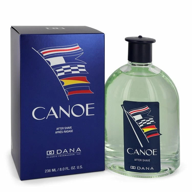 Canoe Men After Shave Splash By Dana, 8 Ounce