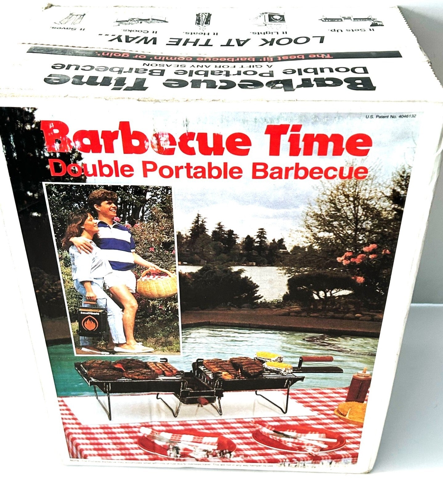 Hibachi Double Portable Barbecue
