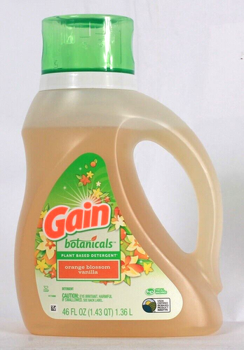 Gain Botanicals Orange Blossom Vanilla Plant Based Laundry Detergent 2.21 L
