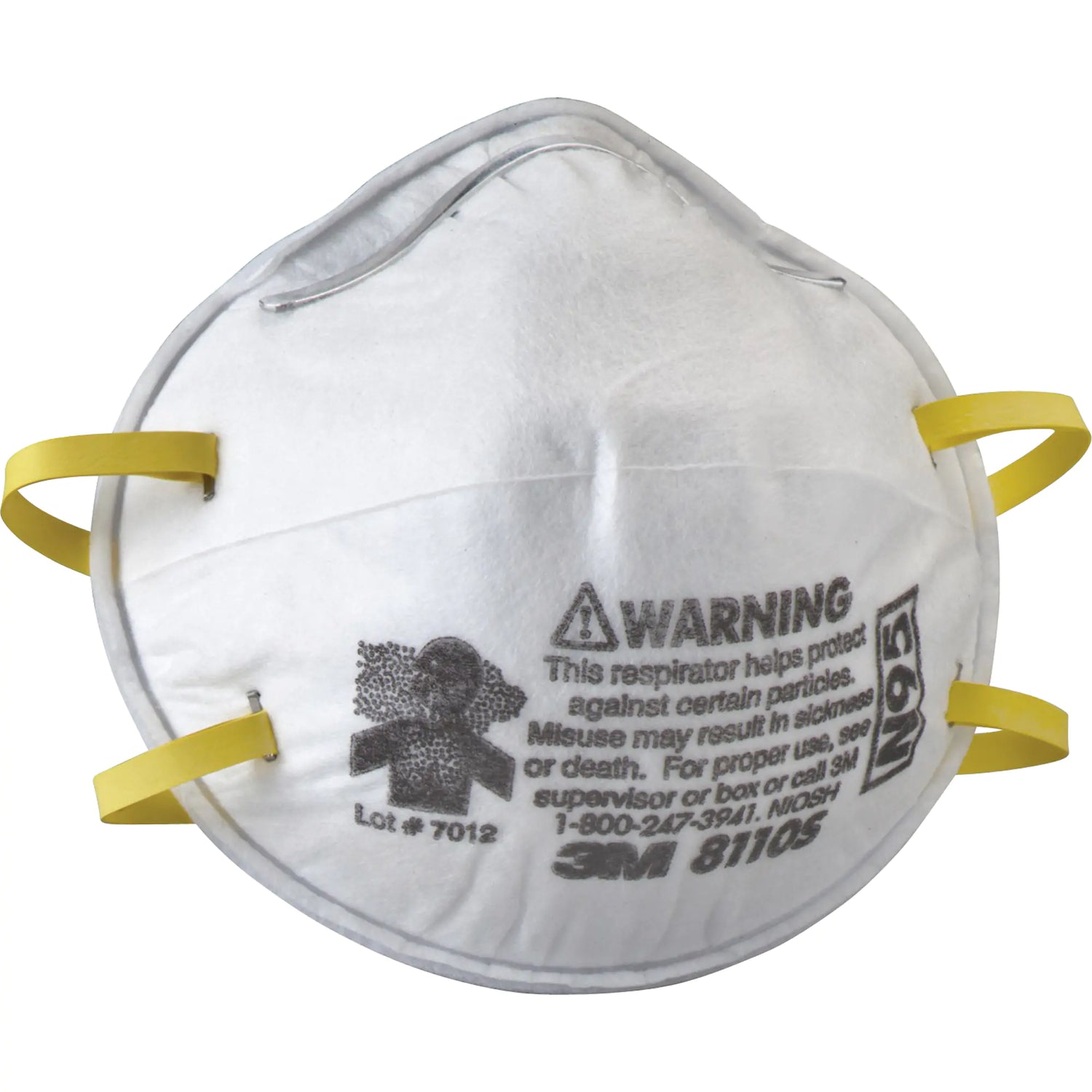 3M 8110S Particulate Respirators, N95