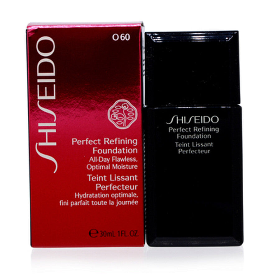 Shisheido Perfect Refining Foundation (o60) Natural Deep Ochre 1.0 oz