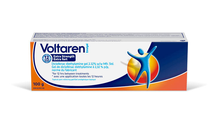 Voltaren Emulgel 12-Hour Extra Strength Pain Relief Gel