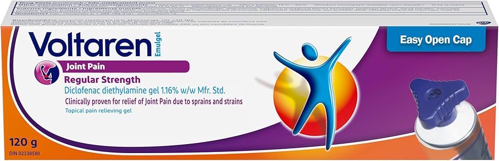 Voltaren Emulgel Joint Pain Regular Strength Topical Pain Relief Gel 120g